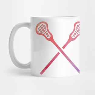 Lacrosse Stick Multicolored Mug